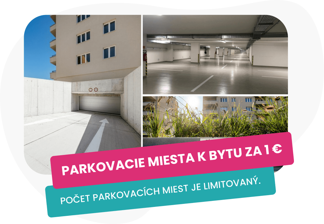 Parkovacie miesta Zelené Vlčince